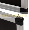 Promotional mobile stand in black, white 180x200cm stand screen display exhibition 
