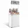 Mobil összecsukható promóciós és kiállítási pult 78,5x38x181,5 cm fehér kiállítási stand