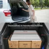 Mobil összecsukható promóciós és kiállítási pult 78,5x38x181,5 cm fehér kiállítási stand