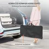 Mobil összecsukható kiállítási és promóciós pult 97,5x38,5x87 cm fekete