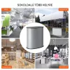 Mobil összecsukható promóciós és kiállítási pult 90x49x94 cm fekete-ezüst