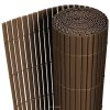  Belátásgátló műnád 150x300 cm barna, szürke, türkiz színben kerítés takaró tekercs szélfogó PVC 