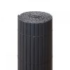  Anti-view artificial reed 150x300 cm in gray color fence cover roll windbreak PVC 