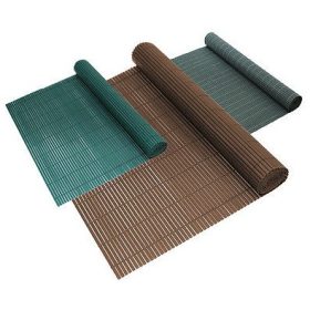 Belátásgátló műnád 90x300 cm szürke színben kerítés takaró tekercs szélfogó pvc