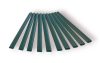 For green PVC plastic tape that can be attached to a fence, 10 spare fixing clips for a 19cm high privacy wind deflector