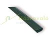 For green PVC plastic tape that can be attached to a fence, 10 spare fixing clips for a 19cm high privacy wind deflector