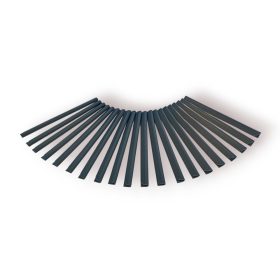   Kerítésbe fűzhető PVC műanyag szalaghoz antracit színben 20 darab tartalék rögzítő klipsz 19cm magas belátásgátló szélfogóhoz