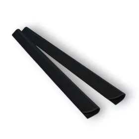   Kerítésbe fűzhető PVC műanyag szalaghoz fekete színben 2 darab tartalék rögzítő klipsz belátásgátló szélfogóhoz 