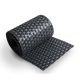 Polyrattan privacy tape 255 cm long 19 cm high anthracite color Wind deflector that can be attached to a fence