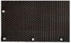 Polirattan anti-view windbreak for balcony 100x500 cm for terrace weatherproof shade two-tone brown color with fasteners
