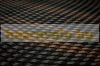 Polirattan anti-view windbreak for balcony 100x500 cm for terrace weatherproof shade two-tone brown color with fasteners