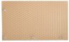 Polyrattan anti-view windbreak for balcony 100 cm high 20 m roll for terrace weatherproof shade beige color with fasteners