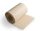 Polyrattan privacy tape, 80 meter roll, wind deflector that can be attached to a beige fence