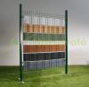 Polyrattan privacy tape, 80 meter roll, wind deflector that can be attached to a beige fence