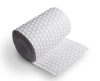 Polyrattan privacy tape, 25 meter roll, white, wind deflector that can be attached to a fence