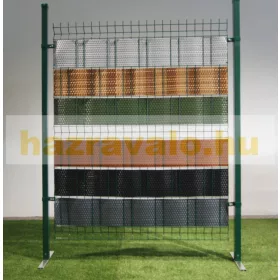   Polirattan belátásgátló szalag 40 méteres tekercs fehér színű kerítésbe fűzhető szélfogó