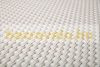 Polyrattan anti-view windbreak for balcony 90 cm high 20 m roll for terrace weatherproof shade white color with fasteners