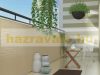 Polyrattan anti-view windbreak for balcony 90 cm high 20 m roll for terrace weatherproof shade white color with fasteners