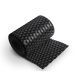 Polyrattan privacy tape 255 cm long 19 cm high black color Wind deflector that can be attached to a fence