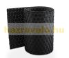 Polyrattan privacy tape 255 cm long 19 cm high black color Wind deflector that can be attached to a fence