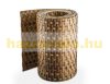 Polyrattan privacy tape 40 meter roll two-tone sand color fence windbreak 
