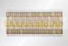 Polyrattan privacy tape 40 meter roll two-tone sand color fence windbreak 