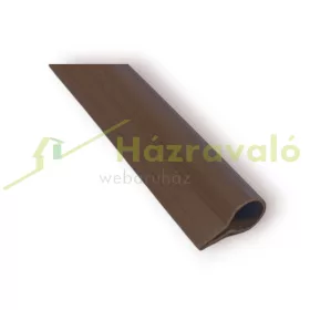   Kerítésbe fűzhető polirattan szalaghoz két tónusú barna színben 10 darab tartalék rögzítő klipsz szélfogóhoz