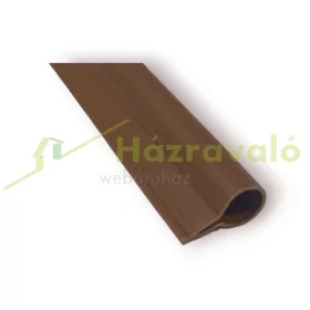   Kerítésbe fűzhető polirattan szalaghoz méz barna színben 10 darab tartalék rögzítő klipsz szélfogóhoz