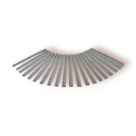   Kerítésbe fűzhető polirattan szalaghoz világos szürke színben 20 darab tartalék rögzítő klipsz szélfogóhoz