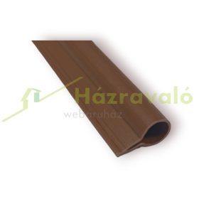   Kerítésbe fűzhető polirattan szalaghoz méz barna színben 2 darab tartalék rögzítő klipsz szélfogóhoz