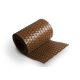 Polyrattan privacy tape 255 cm long 19 cm high honey color Wind deflector that can be attached to a fence