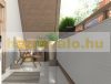 Polyrattan anti-view windbreak for balcony 100 cm high 20 m roll for terrace weatherproof shade gray color with fasteners
