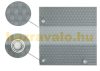 Polyrattan anti-view windbreak for balcony 100 cm high 20 m roll for terrace weatherproof shade gray color with fasteners