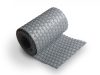 Polyrattan privacy tape, 80 meter roll, light gray wind deflector that can be strung into a fence 