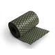 Polyrattan privacy tape 255 cm long 19 cm high green color Wind deflector that can be attached to a fence