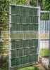 Polyrattan privacy tape 255 cm long 19 cm high green color Wind deflector that can be attached to a fence