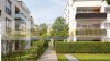 Polyrattan anti-view windbreak for balcony 90x300 cm for terrace weatherproof shade green color with fasteners