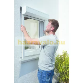   Alumínium redőny DIY 120x120 ablakra fehér drapp vagy szürke szigetelt alu lamella  - Csináld magad! Házilag szerelhető!
