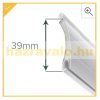 Aluminum shutter DIY for 60x120 window white beige or gray insulated aluminum lamella - Do it yourself! Can be assembled at home!