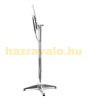 Rendezvény asztal állítható magasságú 74-114 cm magas 60 cm asztallap Ø 6,5 cm csőátmérő lehajtható 