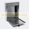 Stainless steel mailbox with name window, inox letterbox, simple, practical appearance