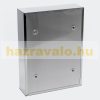 Stainless steel mailbox with name window, inox letterbox, simple, practical appearance