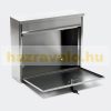 Stainless steel letterbox mailbox with name window simple practical inox letterbox