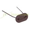 Privacy fixing set 52 pcs of brown shade fixing wire and clips