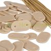 Privacy fixing set 52 beige shade fixing wires and clips