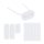 Privacy fixing set 52 white shade fixing wires and clips