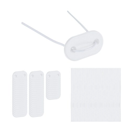 Privacy fixing set 52 white shade fixing wires and clips