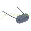 Privacy fixing set 52 gray shade fixing wires and clips