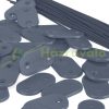 Privacy fixing set 52 gray shade fixing wires and clips