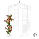 Rose metal plant runner white color 250x160x160 cm